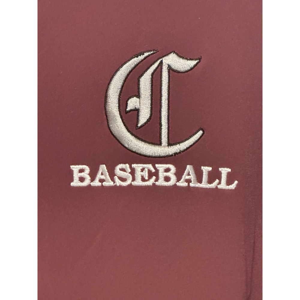NIKE Baseball Coach's Hooded Jacket Maroon Men's XL FJ9548-669 NWT Colleyville? - Picture 4 of 6